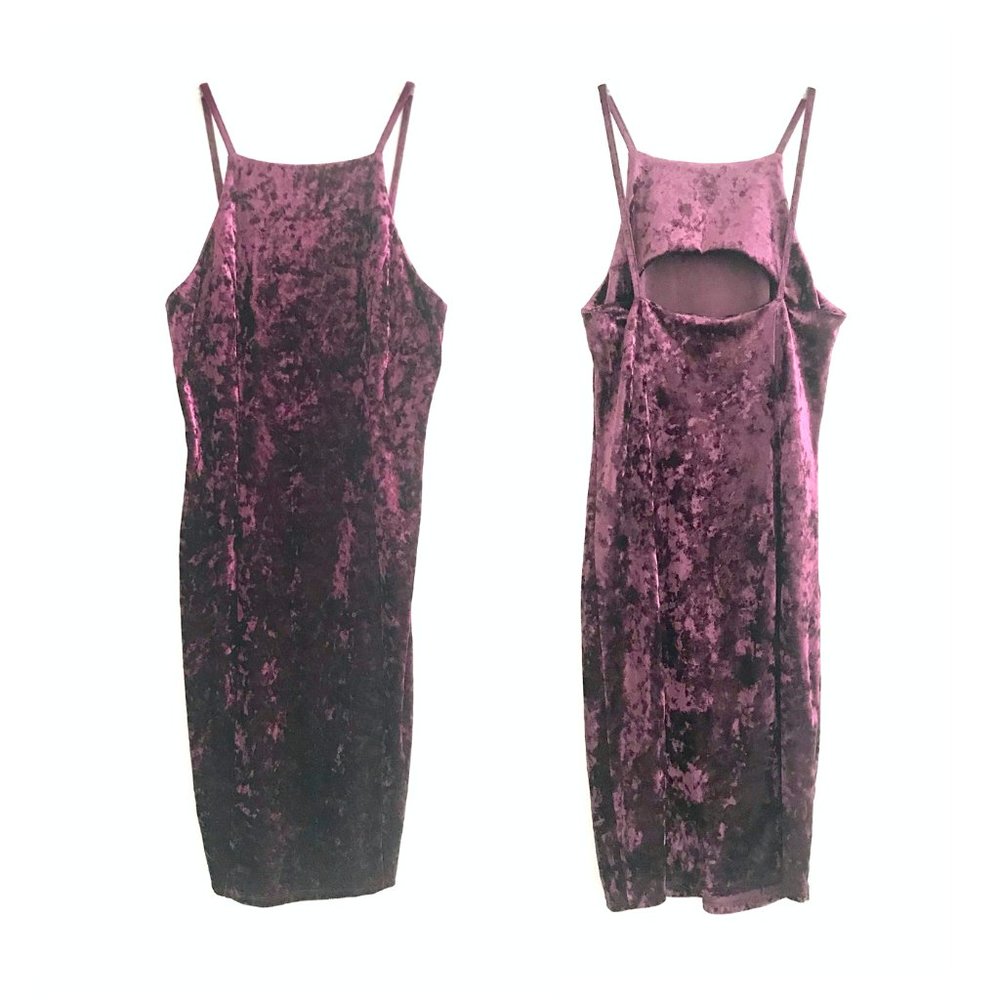 ✧ Velvet midi dress